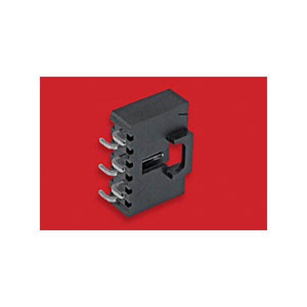 Molex Board Connector, 6 Contact(S), 1 Row(S), Male, Straight, 0.1 Inch